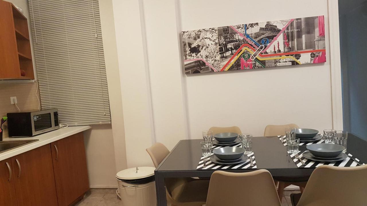 Palette Apartment Bamboo - Athens Center, 6 Bd, 3 Bath Eksteriør bilde